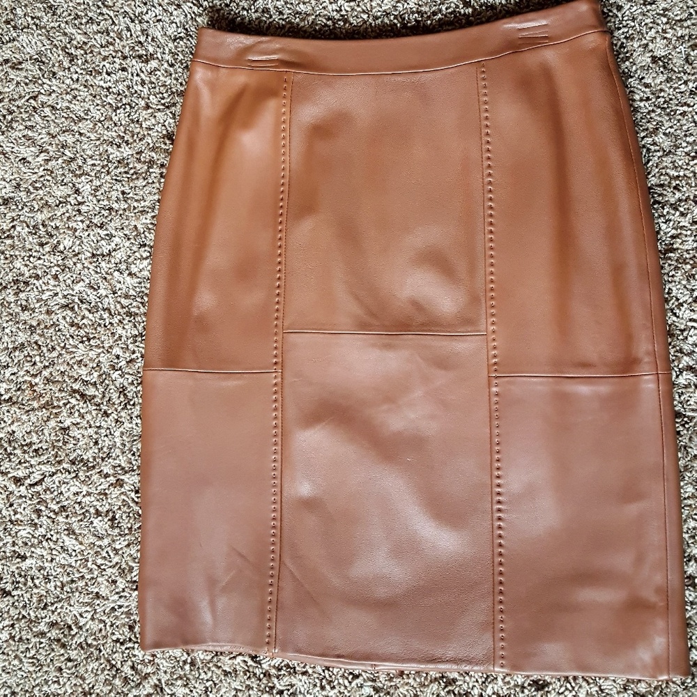 Leather Skirt